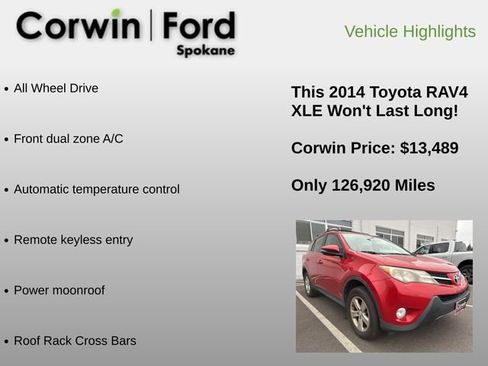 Used 2014 Toyota RAV4 XLE image 6