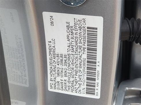 Certified 2024 Honda Accord LX image 21