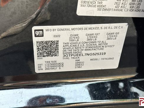 Certified 2022 GMC Sierra 1500 AT4 w/ AT4 Premium Package AWD/4WD image 34