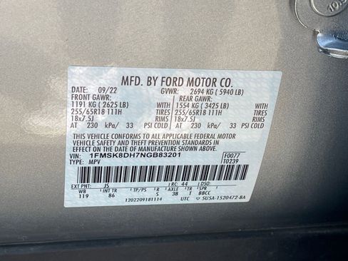 Used 2022 Ford Explorer XLT w/ Class IV Trailer Tow Package image 28