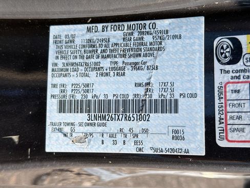 Used 2007 Lincoln MKZ FWD image 32