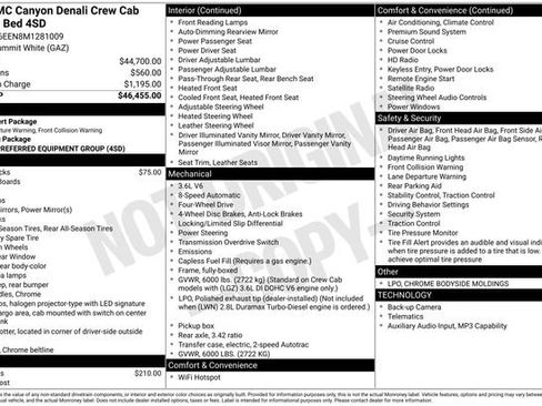 Used 2021 GMC Canyon Denali AWD/4WD image 6