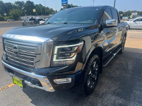Used 2023 Nissan Titan Platinum Reserve w/ Off Road Protection Package AWD/4WD image 4