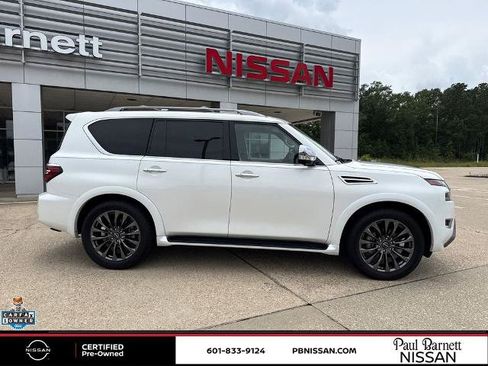Certified 2024 Nissan Armada Platinum w/ Cargo Package RWD image 8