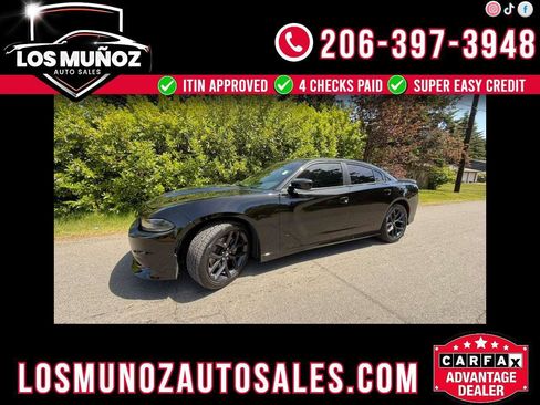 Used 2020 Dodge Charger R/T w/ Blacktop Package RWD image 1
