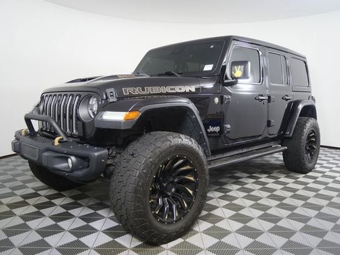 Used 2021 Jeep Wrangler Unlimited Rubicon w/ Trailer Tow Package AWD/4WD image 7