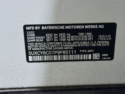 Used 2023 BMW X6 xDrive40i w/ Premium Package image 37