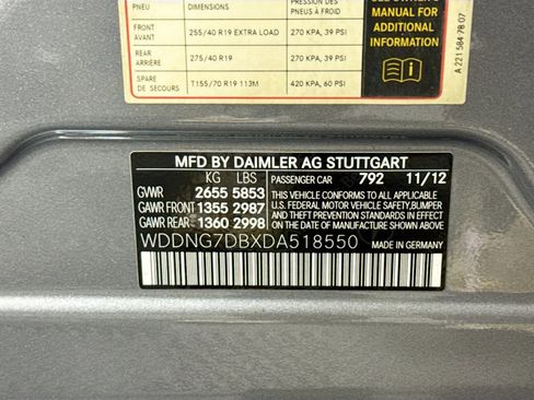 Used 2013 Mercedes-Benz S 550 Sedan image 44