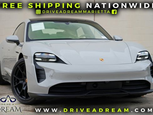 Used 2023 Porsche Taycan GTS AWD/4WD image 2