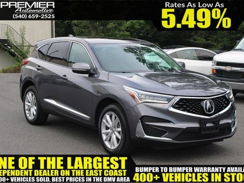Used 2021 Acura RDX SH AWD w/Tech 4dr SUV w/Techno image 1
