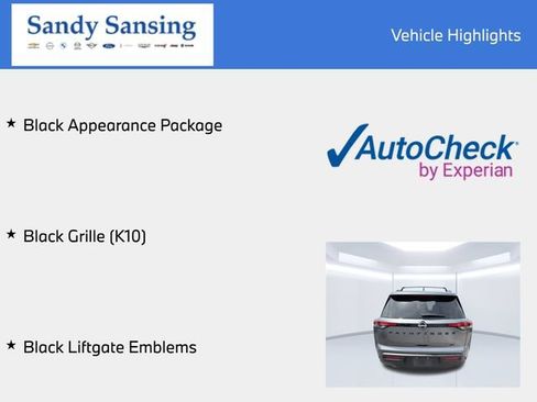Used 2024 Nissan Pathfinder SV w/ Black Appearance Package FWD image 7