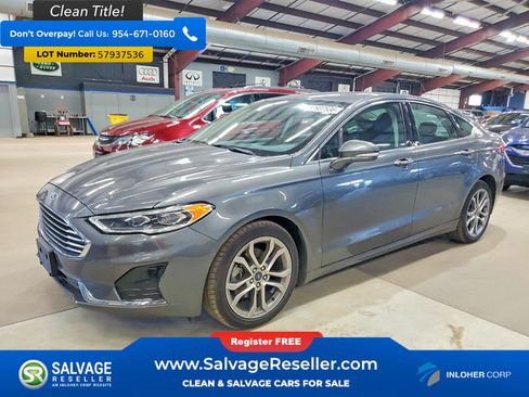 Used 2019 Ford Fusion SEL FWD image 1