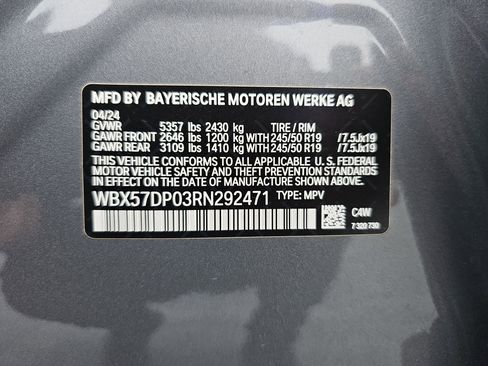 Used 2024 BMW X3 xDrive30i w/ Convenience Package w/ZPA image 36