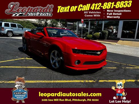 Used 2012 Chevrolet Camaro LT RWD image 1