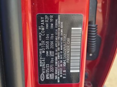 Used 2023 Hyundai Elantra SEL w/ Convenience Package FWD image 24
