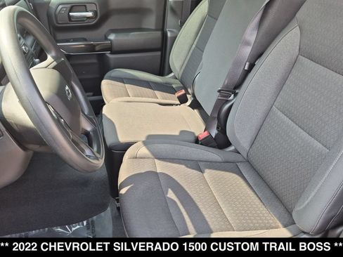 Used 2022 Chevrolet Silverado 1500 Custom Trail Boss w/ Midnight Edition AWD/4WD image 17