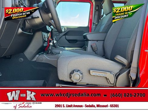 New 2026 Jeep Wrangler Unlimited Sport AWD/4WD image 11