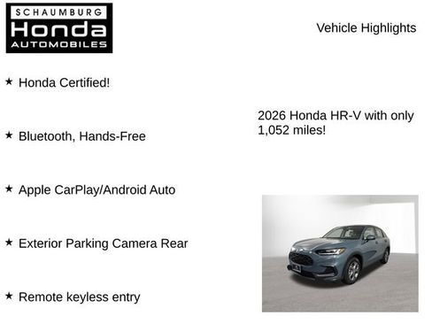 Certified 2026 Honda HR-V LX image 7