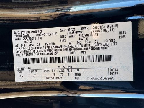 Certified 2022 Ford Bronco Outer Banks image 29