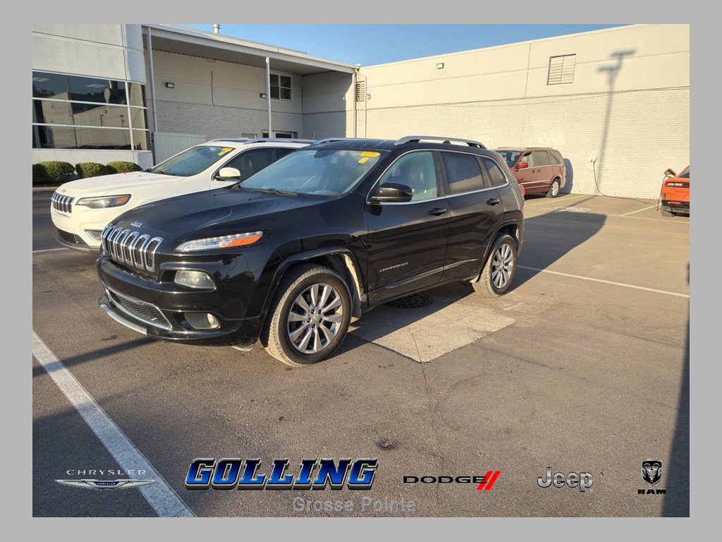 Used 2018 Jeep Cherokee Overland AWD/4WD image 1
