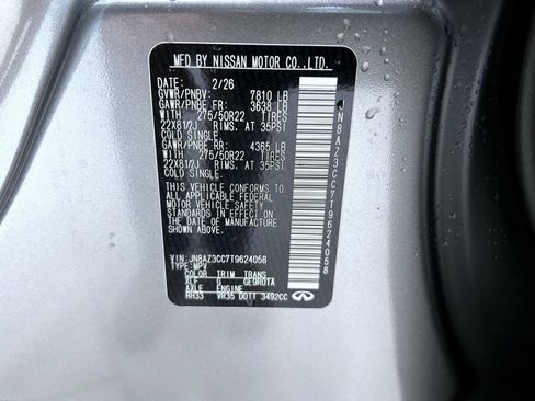Certified 2026 INFINITI QX80 Autograph AWD/4WD image 24