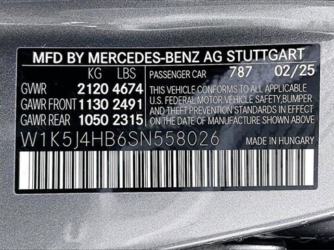 Certified 2025 Mercedes-Benz CLA 250 250 image 22
