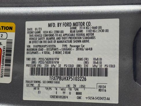 Certified 2023 Ford Mustang Premium image 21