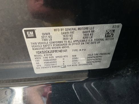 Used 2015 GMC Yukon Denali w/ Open Road Package AWD/4WD image 47