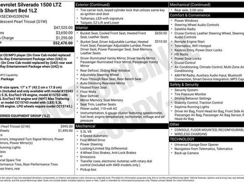 Used 2017 Chevrolet Silverado 1500 LTZ image 3