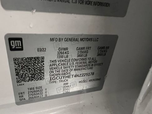 Used 2022 Chevrolet Silverado 1500 High Country image 19