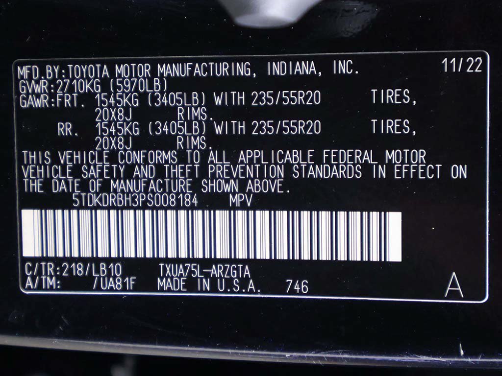 Used 2023 Toyota Highlander Limited AWD/4WD image 49