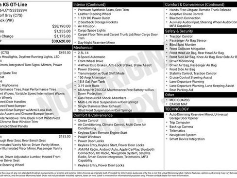Used 2025 Kia K5 GT-Line FWD image 12