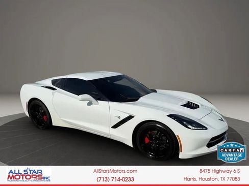 Used 2016 Chevrolet Corvette Stingray Coupe w/ Battery Protection Package RWD image 1
