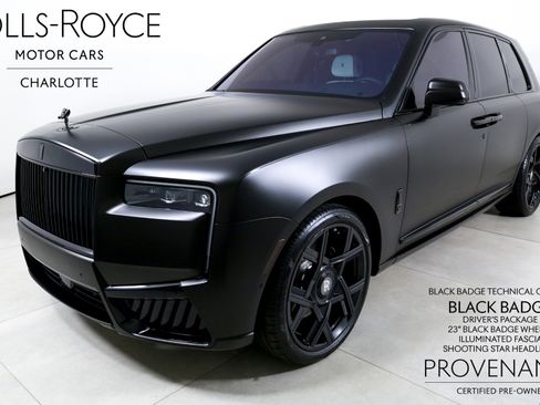 Used 2025 Rolls-Royce Cullinan Black Badge image 1