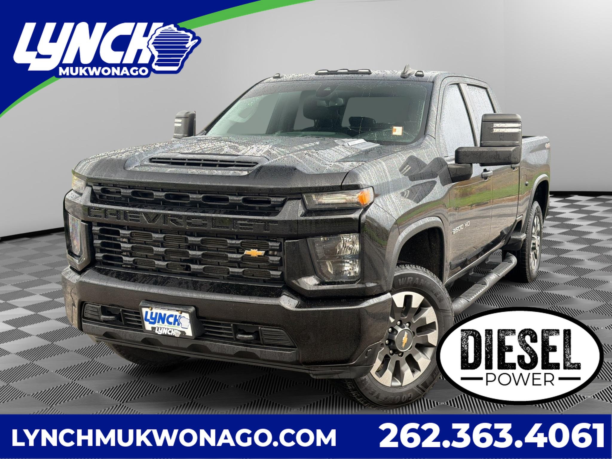 Used 2021 Chevrolet Silverado 2500 Custom w/ Custom Value Package AWD/4WD image 1