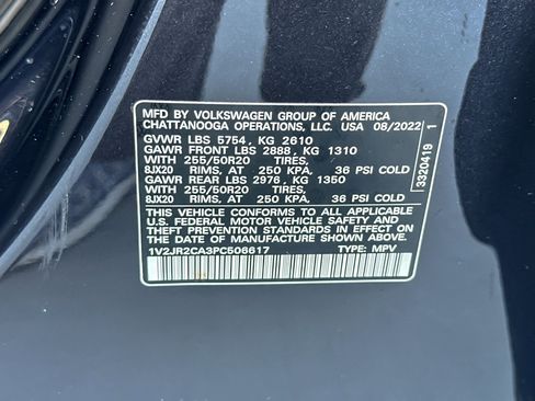 Used 2023 Volkswagen Atlas SE image 28