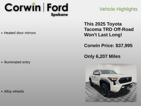 Used 2025 Toyota Tacoma TRD Off-Road image 18