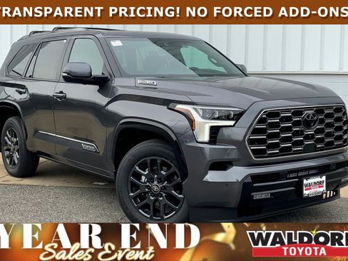 New 2026 Toyota Sequoia Platinum image 1