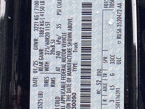 New 2025 Ford F150 Lariat w/ Equipment Group 501A Mid image 14