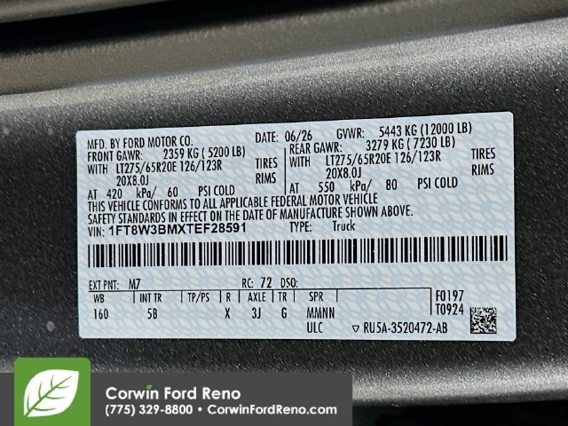 New 2026 Ford F350 Lariat w/ Black Appearance Package AWD/4WD image 33