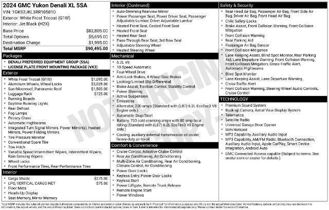 Used 2024 GMC Yukon XL Denali AWD/4WD image 16