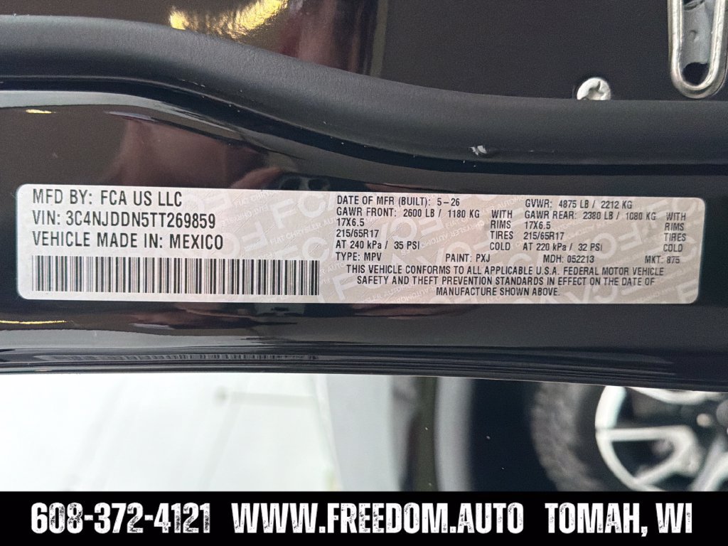 New 2026 Jeep Compass Trailhawk w/ Sun, Sound & Navigation Group AWD/4WD image 30