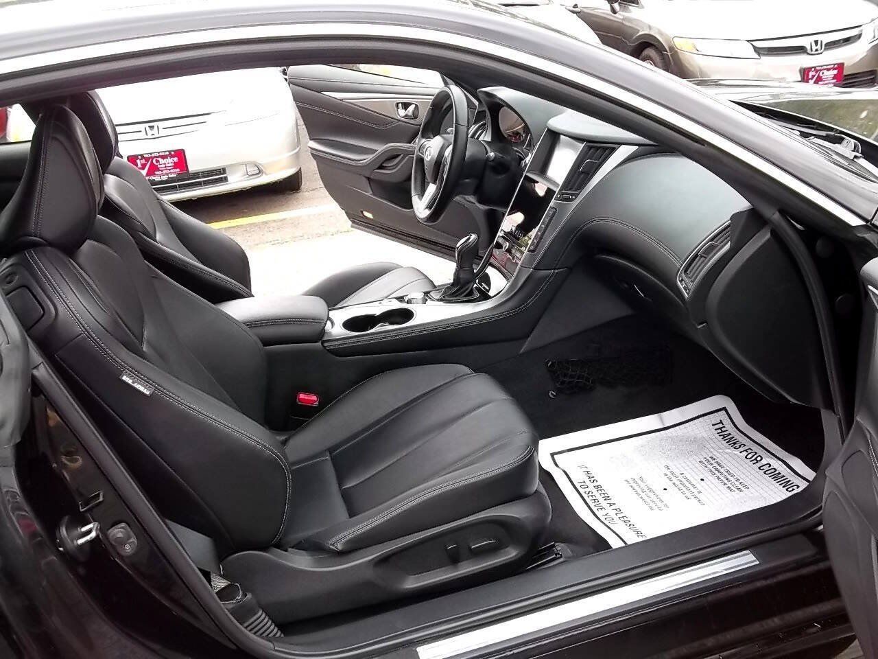 Used 2017 INFINITI Q60 2.0t w/ Cargo Package AWD/4WD image 7