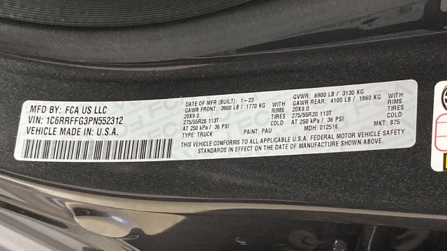 Certified 2023 RAM 1500 Big Horn w/ Trailer Tow Group AWD/4WD image 26