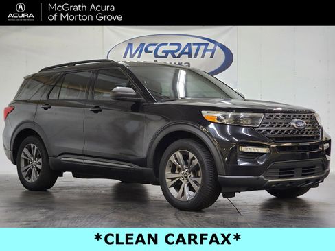 Used 2021 Ford Explorer XLT w/ XLT Sport Appearance Package AWD/4WD image 1