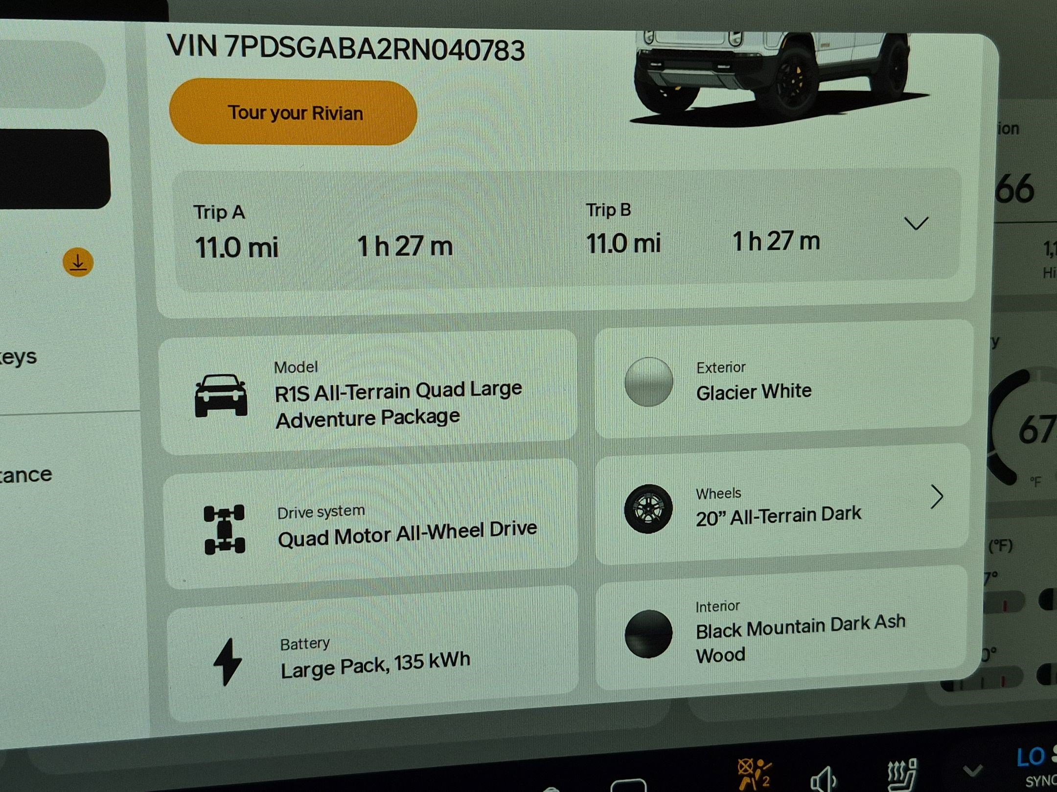 Used 2024 Rivian R1S Adventure Quad AWD/4WD image 20