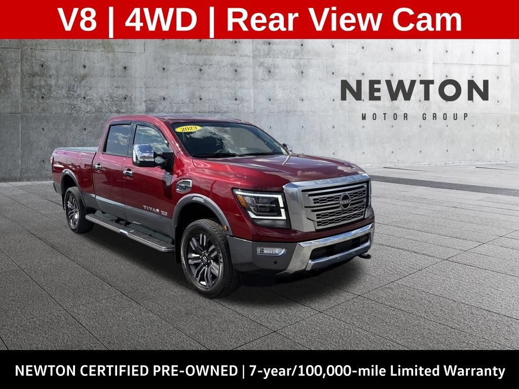 Used 2023 Nissan Titan Platinum Reserve AWD/4WD image 1