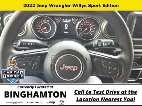 Used 2022 Jeep Wrangler Sport AWD/4WD image 12