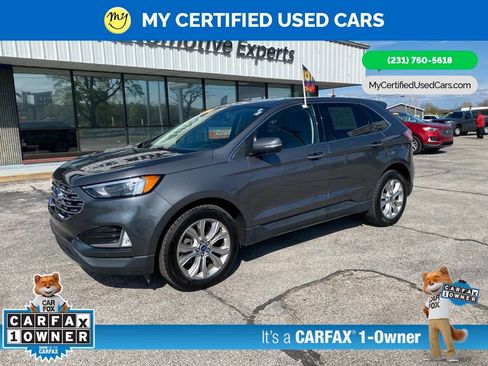 Used 2022 Ford Edge Titanium AWD/4WD image 1