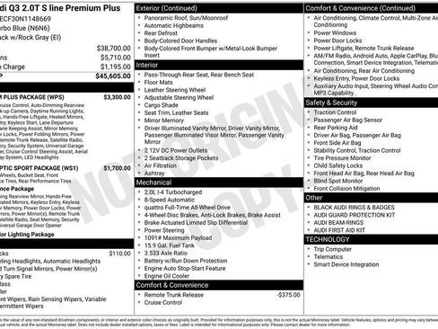 Certified 2022 Audi Q3 2.0T Premium Plus w/ Premium Plus Package image 29